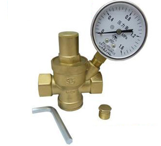 YTG11X-16T帶壓力表銅減壓閥